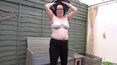 Stepmom Undresses For Stepson Showing Off Big Tits - upornia.com - Britain