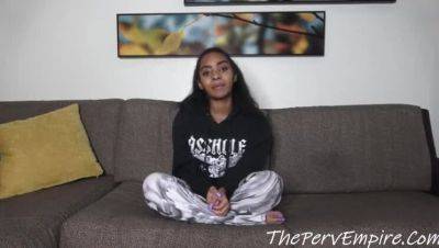 Petite 19-Year-Old Black Goddess Craves Giant Black Cocks - porntry.com