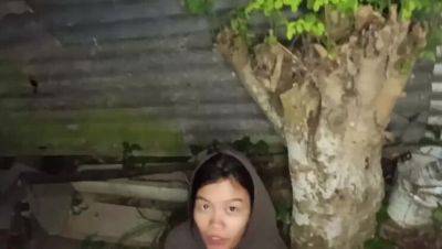 Asian Street Girl with Tattoos: Shaved & Fed, Found in Filthy Slum Wearing Step-Mom's Glasses - veryfreeporn.com - Philippines