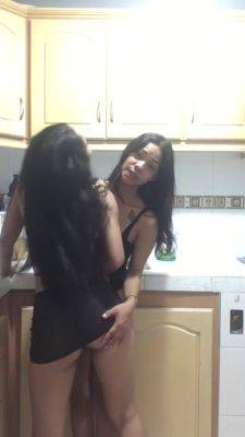 Lesbian Friends Fuck Each Other In The Kitchen Lesbian Sex - upornia.com