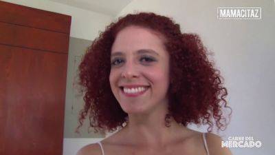 Elisa Odiosa's oily hair gets a deep pounding before facial cumshot - sexu.com