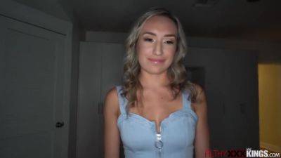 Stepsis Letting Stepbro Touch And Fuck Her Shaved Pussy - hclips.com
