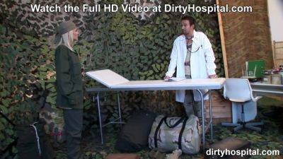 Interrogation training with Doctor Titus Steel and patien Jasmine Rogue for DirtyHospital - hotmovs.com