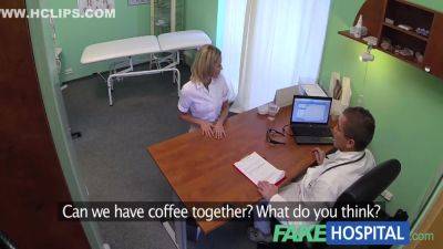 Naughty Gets Doctors Full Attention 14 Min With Nancy Sweet And Blonde Nurse - hclips.com