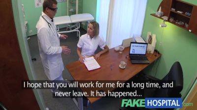 Naughty Gets Doctors Full Attention 14 Min With Nancy Sweet And Blonde Nurse - hclips.com