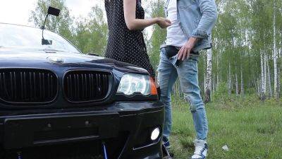 A Fellow Traveler Paid With Sex With On The Hood - hclips.com - Russia