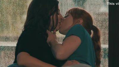 Tindra Frost In Sensual Lesbians Pleasure Each Other On A Rainy Day - hclips.com