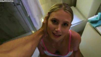 Blonde's Cleaning Task Ends in Explicit Encounter - veryfreeporn.com