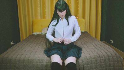 My Hero Academia: Froppy Loves Bdsm And Ass Fucking After Classes - Pov Close Up - hclips.com
