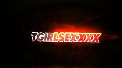 TGIRLSEX Bella Sky Pushes The Limit - drtvid.com