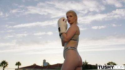 Martin Spell - TUSHY: Blonde Stunner Eliz Gets Anal Training & Deepthroat - veryfreeporn.com