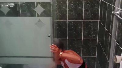 I Watch My Stepmom Masturbate While Cleaning The Shower. How I Would Like To Hit It With My Cock - upornia.com