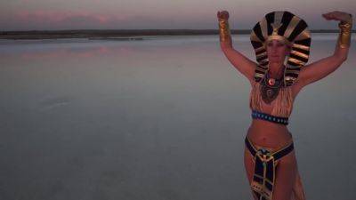 Walk Seminaked By Elton-saltlake In Egypt Dress-style - hclips.com - Egypt