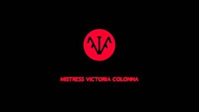 Mistress Victoria Colonna - My Red Dildo Up Your Ass - drtuber.com