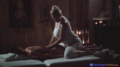 Busty Stepmommy Hot Massage Sex With Titjob - videomanysex.com