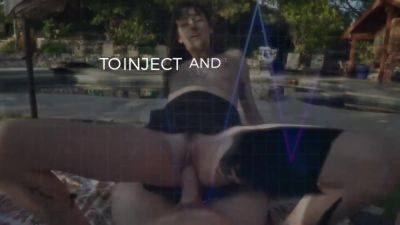 Pierced Jordan Maxx Rubs Pussy While Riding In Missionary - hotmovs.com - Jordan