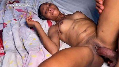 Petite Teen Has Her Tight Holes Filled by a Massive Black Cock - porntry.com