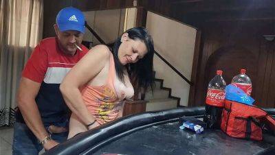 Olivia - Bisexual Lesbians Olivia & Redsparow: Threesome Fuck with Stepdad - veryfreeporn.com