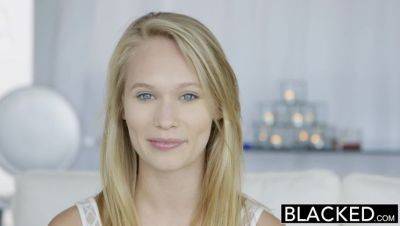 Jason Brown - Blonde Teen First Experience with Big Black Cock - porntry.com
