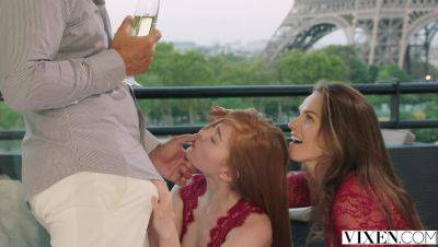 Jia Lissa - Tori Black - Christian Clay - When In Paris - porntry.com