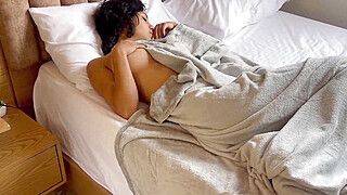 I find my little stepsister lying naked in my room and I feel like fucking her hard and cumming in her nice ass. H.L. - ah-me.com
