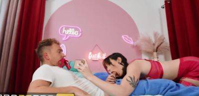 Van Wylde - Morgpie Is Caught Masturbating By Her Roommate So She Invites Him To Join In The Fun - inxxx.com