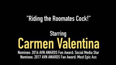 Petite Hottie Carmen Valentina Slammed by Big Black Cock - hotmovs.com