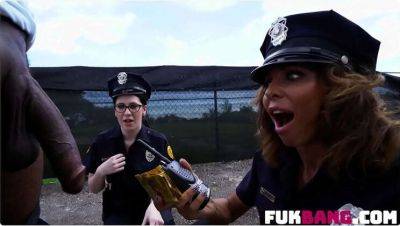 Lyla Lali & Norah Gold Break The Law with Hardcore Threesome Action - Blowjob, Facial, and Doggystyle Fun - xxxfiles.com