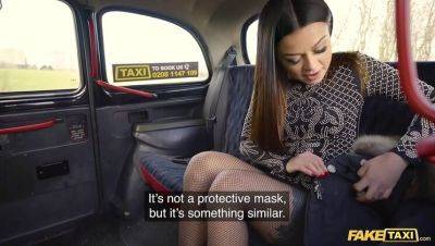 Martina Smeraldi - Fake Taxi Italian Ride with Martina Smeraldi - Big Cock Blowjob & Booty Bounce - porntry.com - Italy