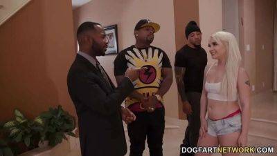 Petite Bella Jane Takes BBC Gangbang with Rough Anal and Creampie - porntry.com