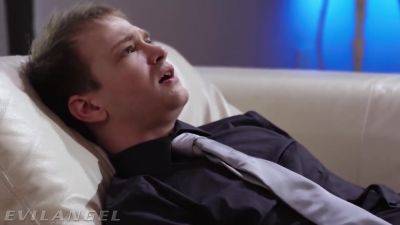 Alex Jett - Alex Jett And Blair Williams In Pscyho Physchologist Dominates Client - hotmovs.com