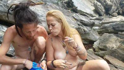 Snake Island Episode 1: Blonde Latina Honey Fairy Gives Blowjob - Amateur Reality Porn - porntry.com
