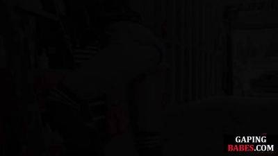 Horny strapon lesbo analpounding sexy GF - hotmovs.com