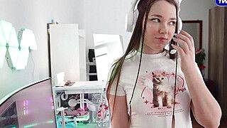 My Stepbrother - Naked streaming on Twitch ended up fucking my stepbrother... - ah-me.com