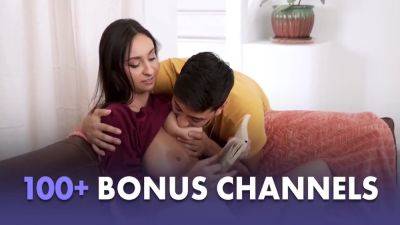 She Wants To Cum, I Want A Taste Of Her Big Tits And Gianormous Ass - Freeuse Porn - Mellanie Monroe, Hailey Rose And Peter Green - hotmovs.com