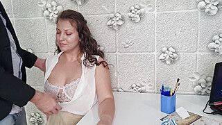 Best Sex - Sexy student leaves exam with cum-filled panties after seducing steaming teacher. - ah-me.com