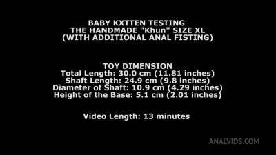 Baby Kxtten Testing The Handmade Khun Size XL (With Additional - hotmovs.com