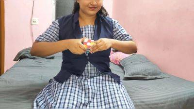 Innocent Indian Stepsister Shraddha Pandey Learns Rubik's Cube with a Dirty Promise - xxxfiles.com - India