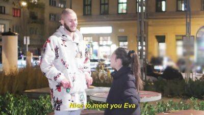 Petite Italian Eva Generosi Public Pickup For Creampie - Cum Inside Teen Pussy - porntry.com - Germany - Italy - Britain