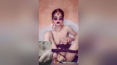 Jija Sali Video Call Sex Showing Boobs And Rosy Pussy, Tight Pussy Xxx Video - desi-porntube.com - India
