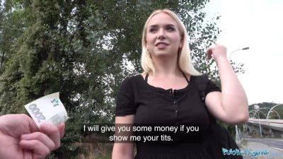 Vera Jarw - Vera Jarw - Hot Blonde Teen 18+ Russian Nailed Outside - upornia.com - Russia