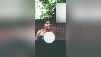 Desi Girl Is Taking A Bath Outside - desi-porntube.com - India