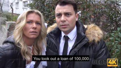 Calibri Angel In Nymph Pays For Enhanced Boobs By Having Quickie With Moneylender - hotmovs.com - Russia