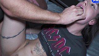 DROOLING SLUT LIKES IT ROUGH - Mia Stone Gooning - ah-me.com