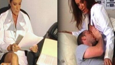 Rachel Steele - Mature Doctor Rachel Steele Big Tits Blowjob Cum Swallow Old & Young Medical - xxxfiles.com - Britain