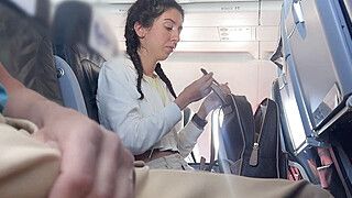 Katty West - Public Dick Flashing in Airplane - Girl Brought Me To Cumshot In 2 Minutes - ah-me.com