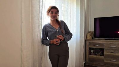Stepdad Catches Me Watching Porn - Horny Amateur Blowjob & Rough Sex with Latina Step Sister - xxxfiles.com - Spain