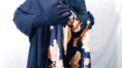 Muslim Hijabi Beautiful Housewife Fucking With Neighbor - With Clear Hindi Audio - desi-porntube.com - India
