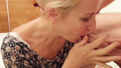 Amateur Blonde MILF Wife Selena701 Enjoys Half Clothed Sex with Blowjob & Foot Fetish - xxxfiles.com - Germany