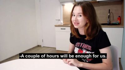 Anna Sibster Russian Teen Roommate Roleplay - POV Creampie Sex Accident - veryfreeporn.com - Russia